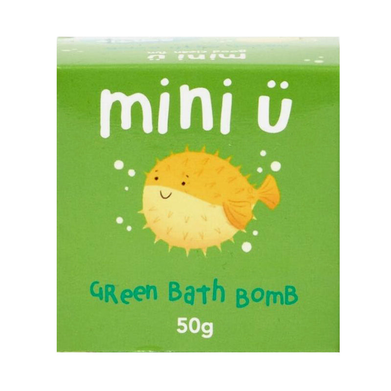 Mini-U vonios bomba Green 50g
