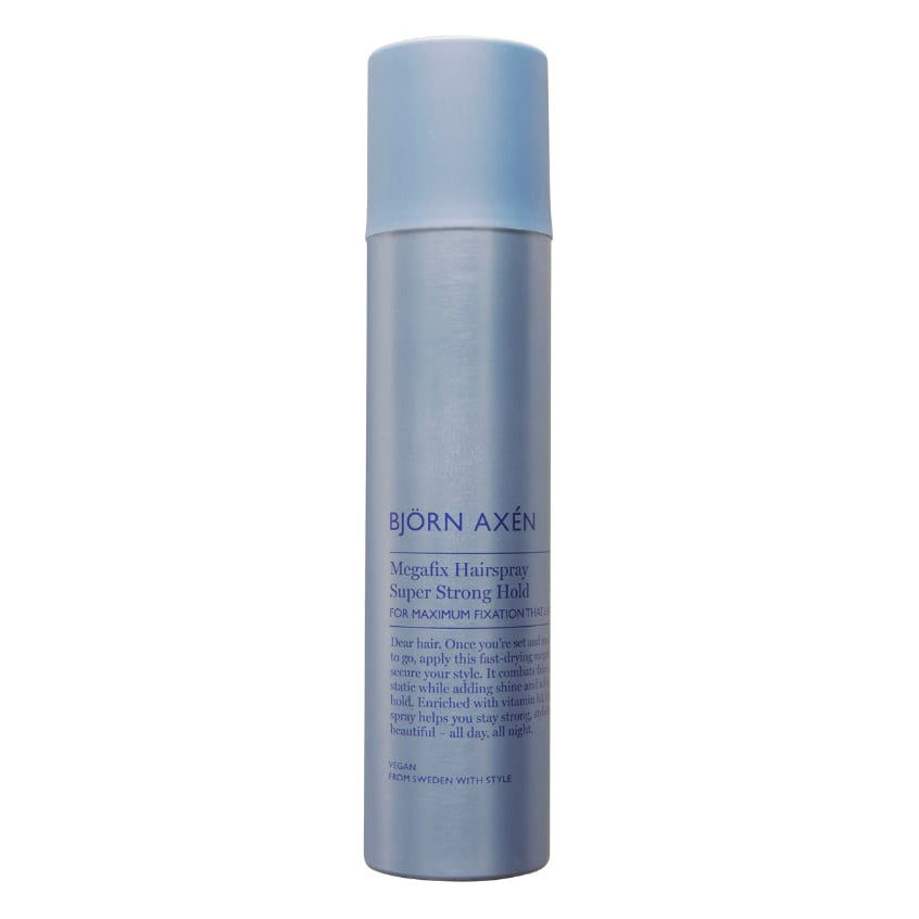 Bjorn Axen Megafix Hairspray Super Strong Hold labai stiprios fiksacijos plaukų lakas 250 ml