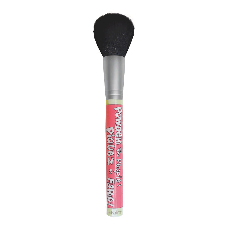 TheBalm Powder to the People kompaktinės pudros/skaistalų šepetėlis 1 vnt.