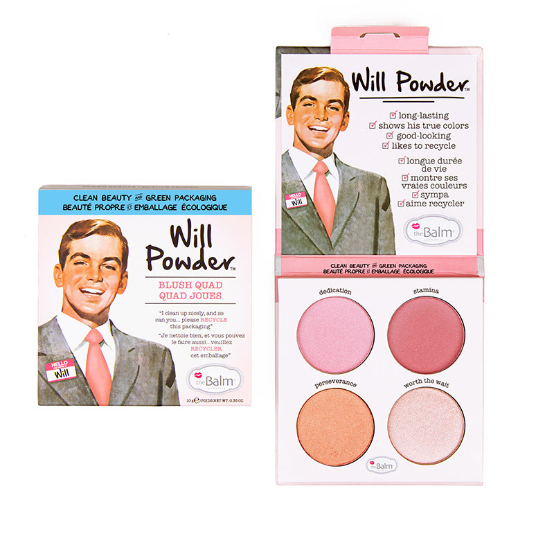 TheBalm Will Powder skaistalų paletė 10 g