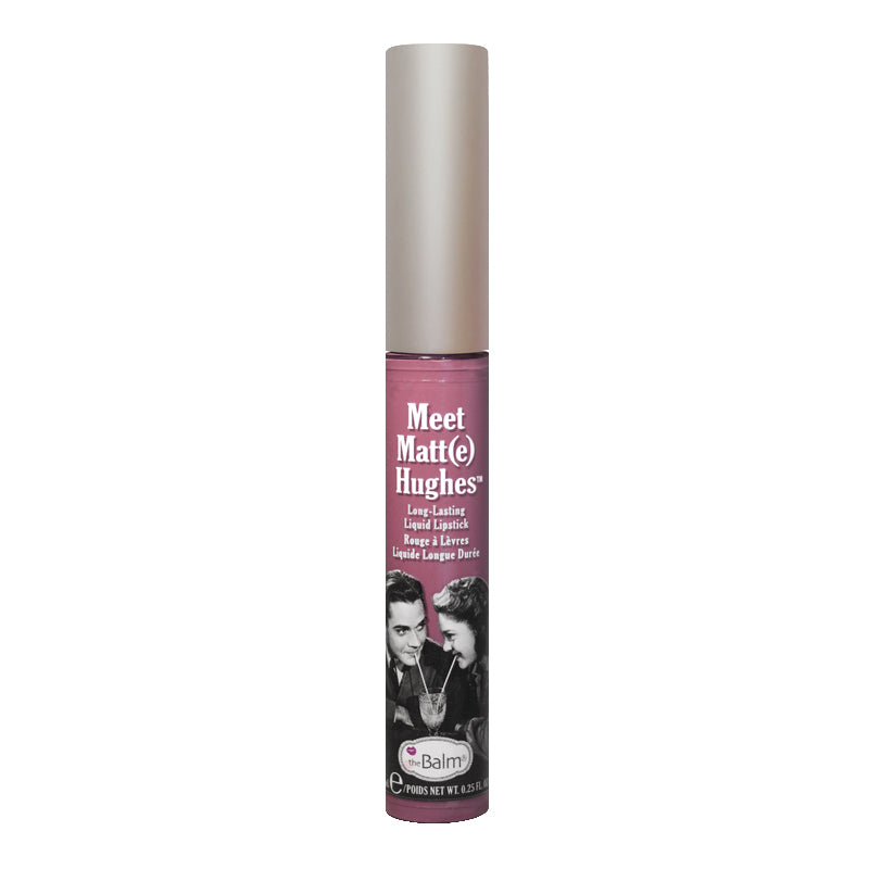 TheBalm Meet Matt(e) Hughes lūpų dažai Affectionate Lilac 7.4 ml