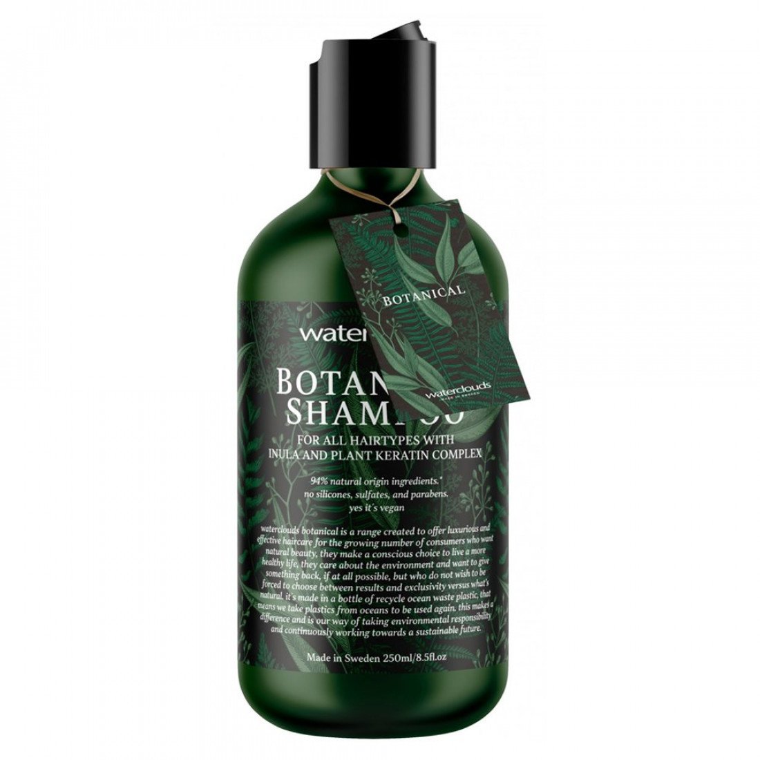 Waterclouds Botanical šampūnas visų tipų plaukams 250ml