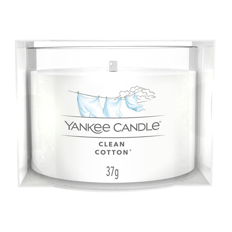 Yankee Candle maža žvakė Clean Cotton 37g