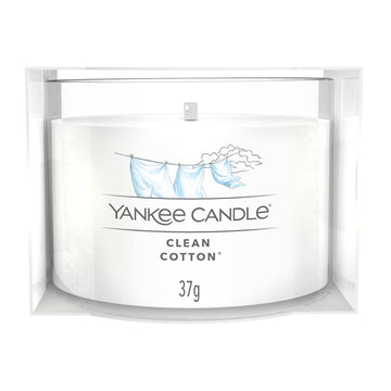 Yankee Candle maža žvakė Clean Cotton 37g