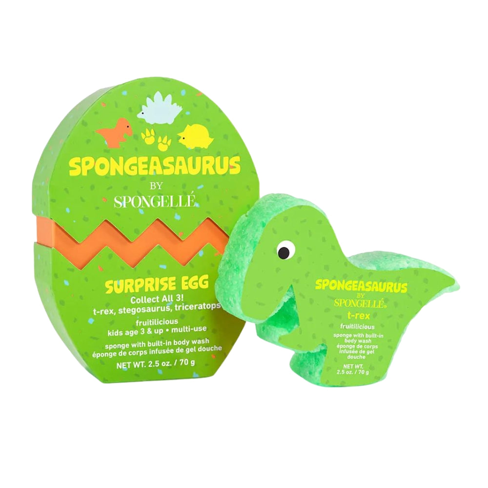 Spongelle Sponge Animals Spongeasaurus Collection T-Rex parfumuota kempinė 70g