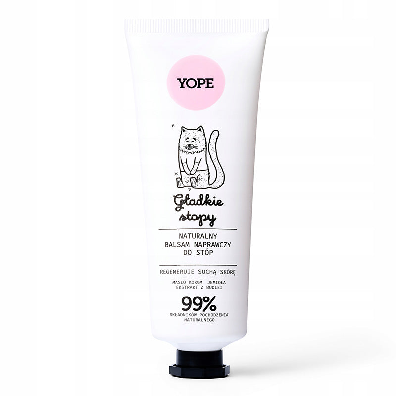 Yope natūralus atkuriamasis pėdų balzamas Smooth Feet 75ml