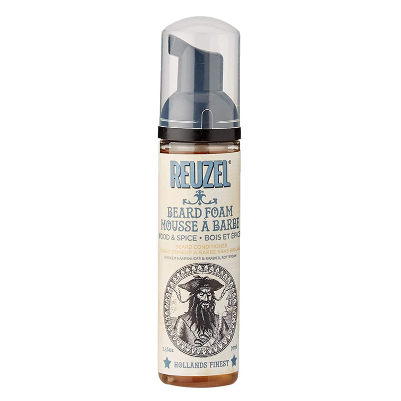 Reuzel Beard Foam Wood & Spice nenuskalaujamos barzdos putos 70ml