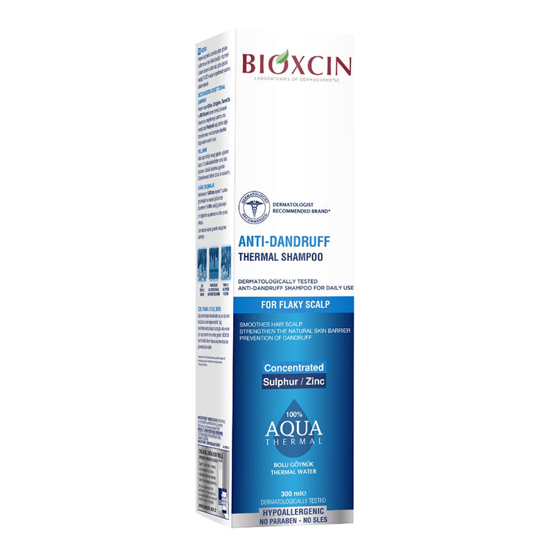BIOXCIN Aqua Thermal šampūnas nuo pleiskanų 300ml