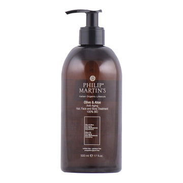 Philip Martin's Olive & Aloe plaukų ir kūno aliejus 500 ml