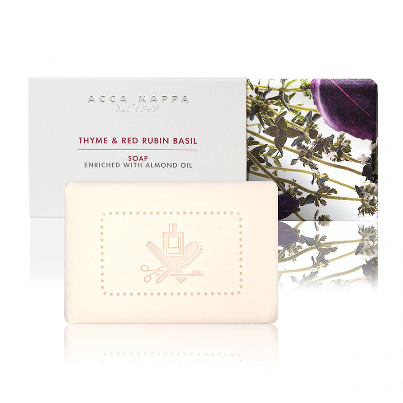 Acca Kappa Thyme & Red Rubin Basil kūno muilas 150g