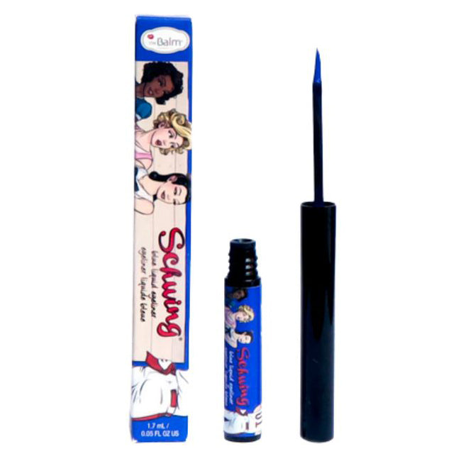 TheBalm Schwing BLUE liquid eyeliner skystas akių kontūro apvadas 1.7 ml