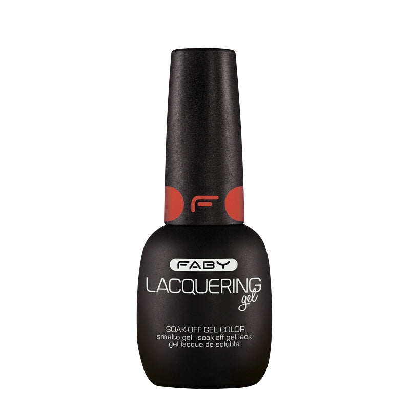 Faby Lacquering gelinis lakas Lucky Coral 15 ml