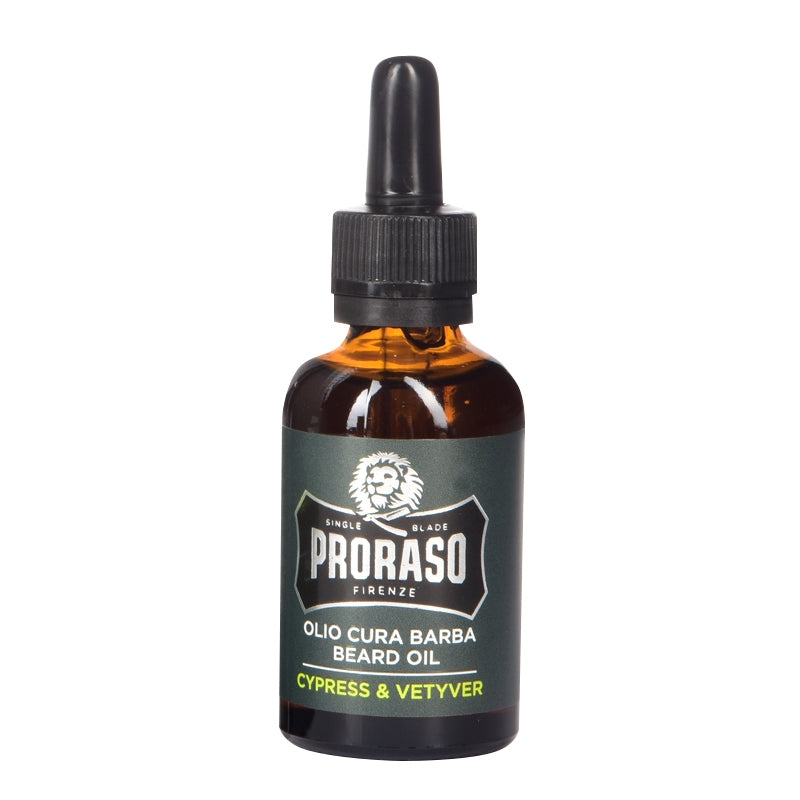 Proraso Cypress & Vetyver aliejus barzdos priežiūrai 30 ml
