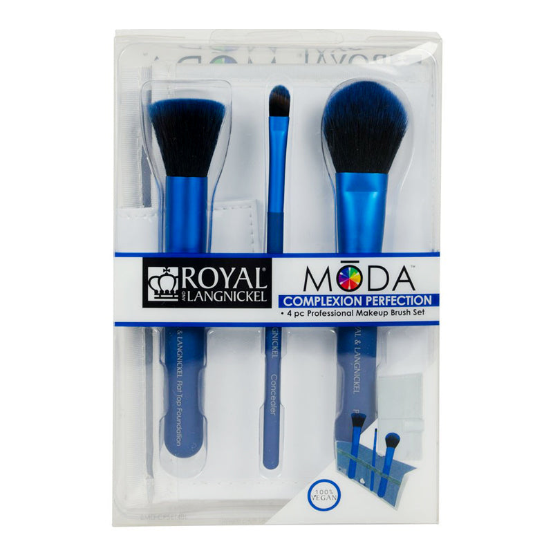 Royal & Langnickel Moda Complexion Perfection šepetėlių rinkinys Blue