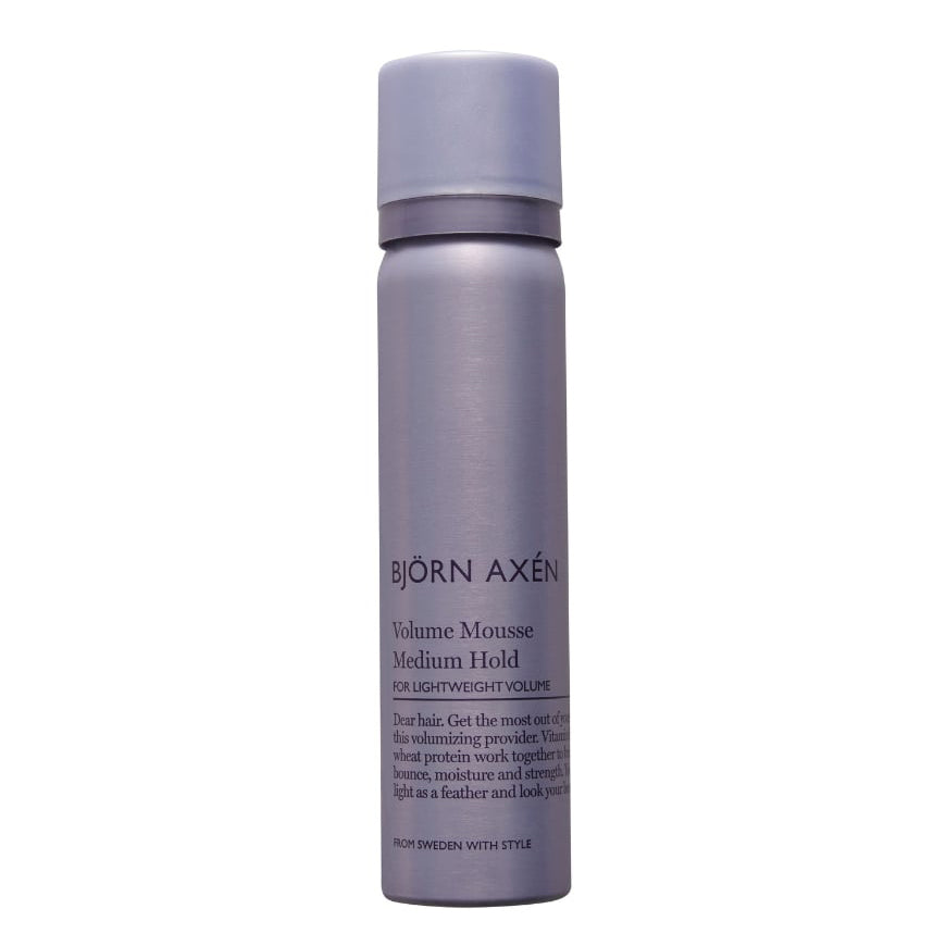 Bjorn Axen Volume Mousse Medium Hold apimtiems suteikiančios plaukų putos 80 ml