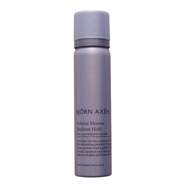 Bjorn Axen Volume Mousse Medium Hold apimtiems suteikiančios plaukų putos 80 ml