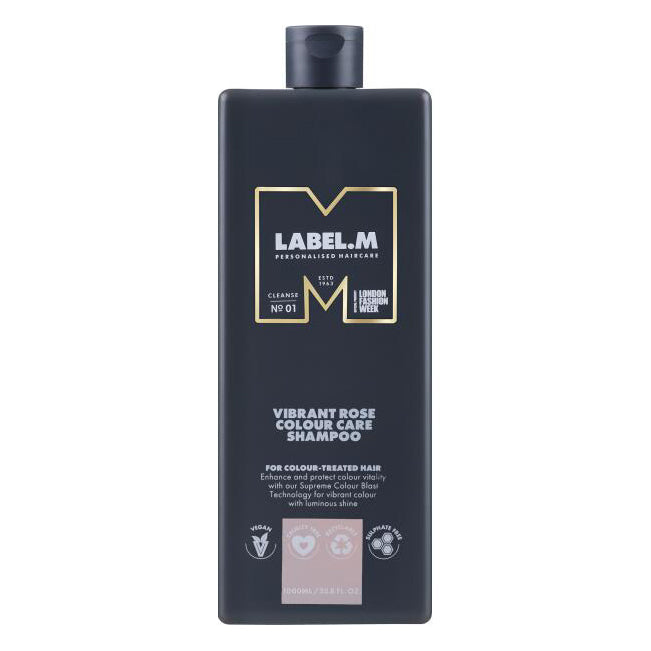 Label.m Vibrant Rose dažytų plaukų šampūnas 1l