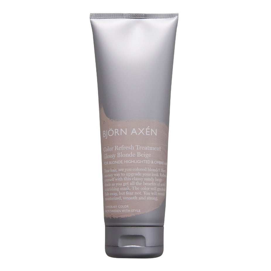 Bjorn Axen Color Refresh Treatment Glossy Blonde Beige plaukų kaukė 250 ml