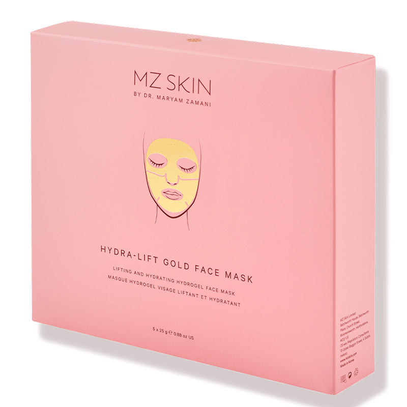 MZ Skin Hydra-Lift Gold veido kaukė 5vnt.