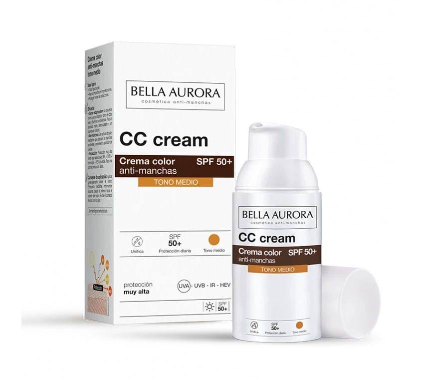Bella Aurora kremas nuo tamsių dėmių  SPF50+ vidutinis atspalvis 30ml