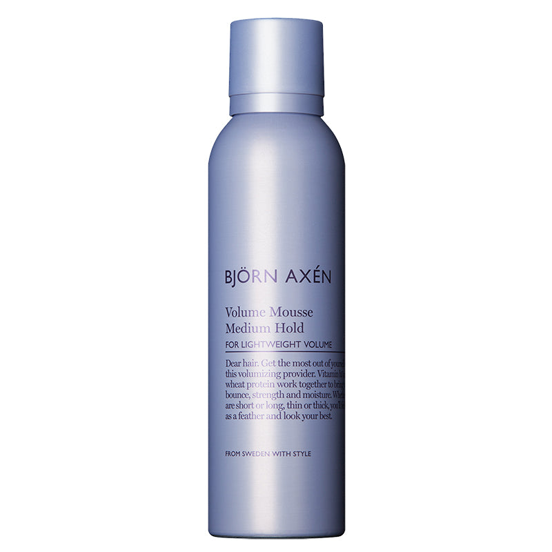 Bjorn Axen Volume Mousse Medium Strong apimtiems suteikiančios plaukų putos 200 ml