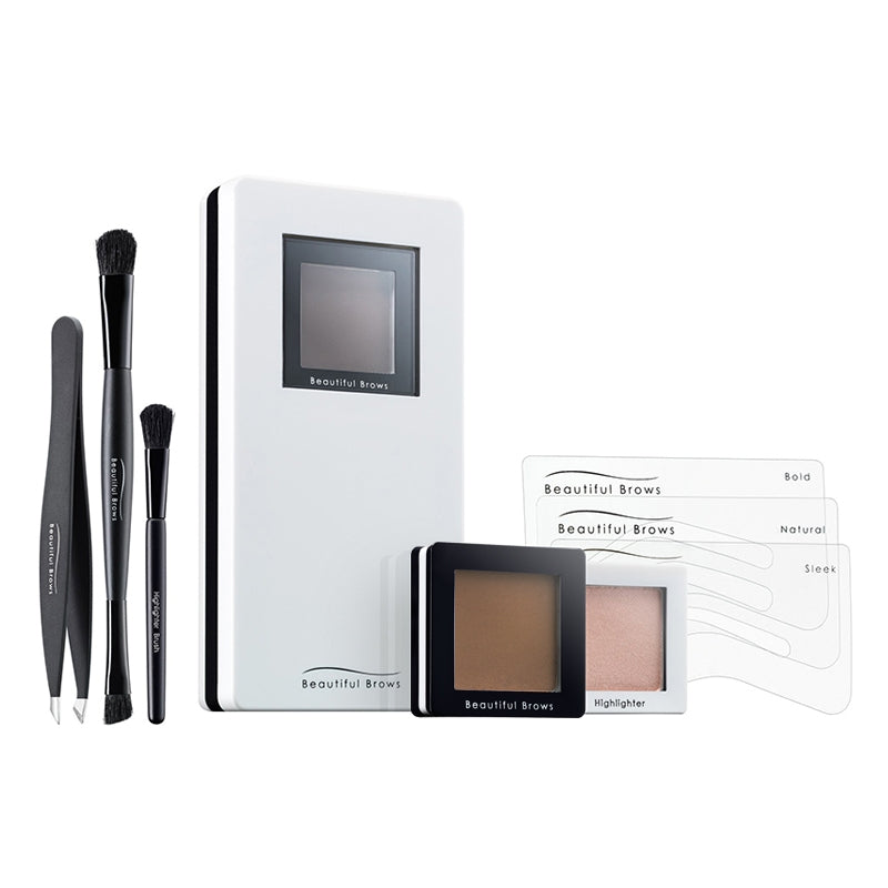 Beautiful Brows antakių šešėlių rinkinys Light Brown 1 vnt.