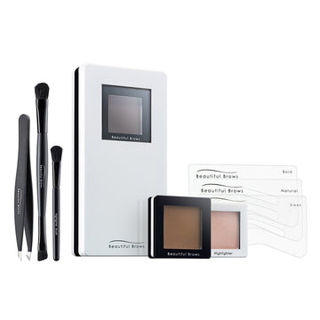 Beautiful Brows antakių šešėlių rinkinys Light Brown 1 vnt.