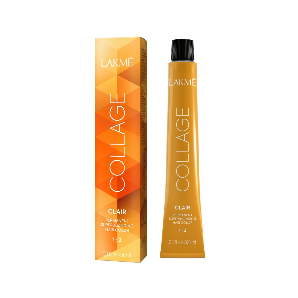 Lakme Collage Clair Permanent Color plaukų dažai 12/10 60ml