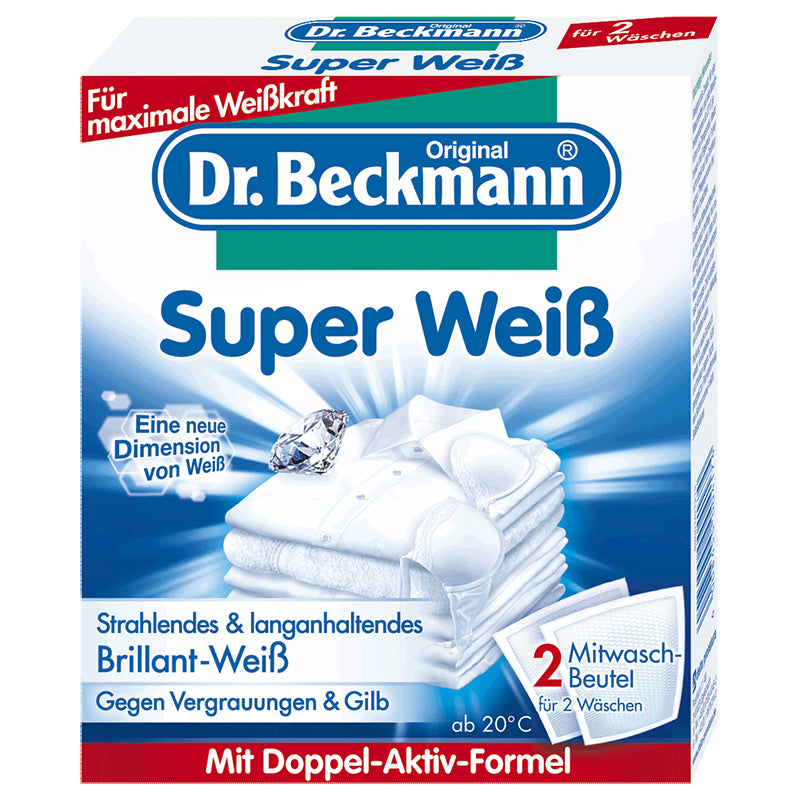 Dr. Beckmann skalbinių baliklis Super White 80 g