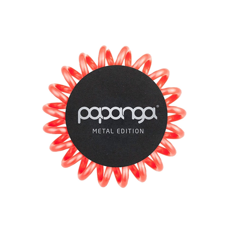 Papanga Metal maža spiralinė plaukų gumytė Coral
