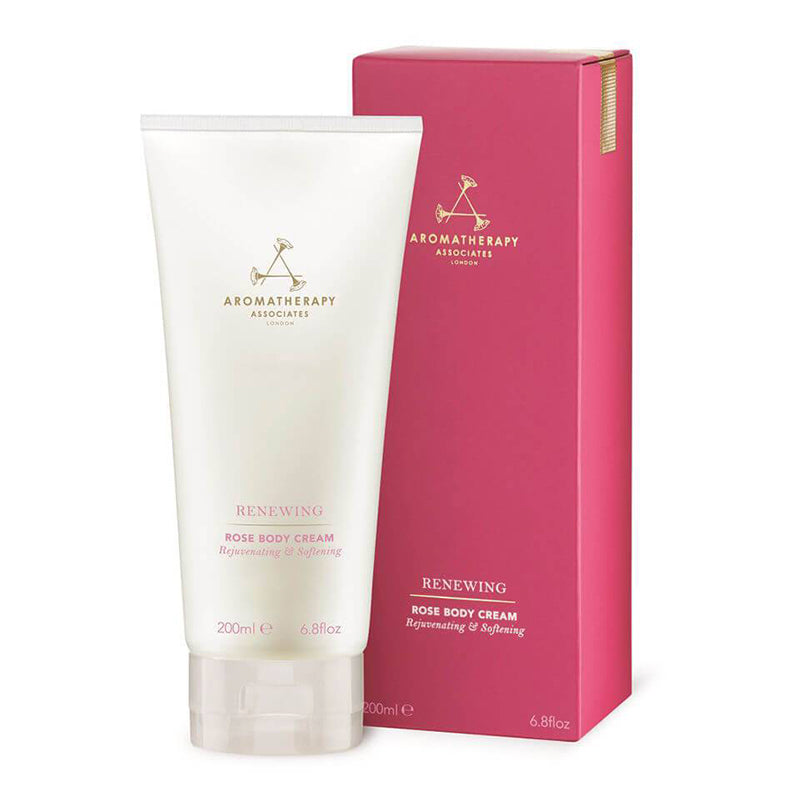 Aromatherapy Associates London Renewing Rose intensyviai drėkinantis kūno kremas Rose 200ml