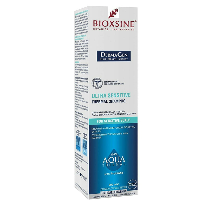 BIOXSINE Ultra Sensitive šampūnas jautriai galvos odai 300ml