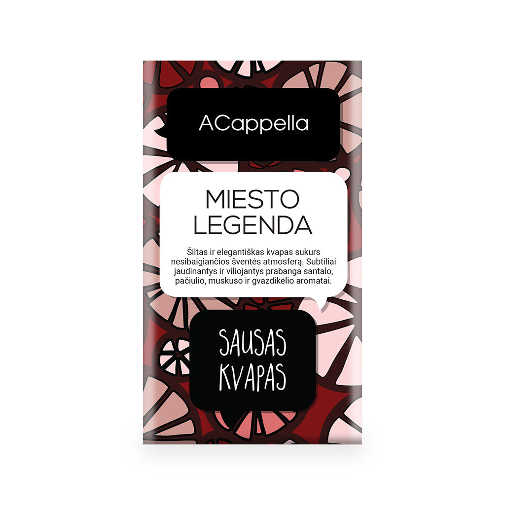 ACappella sausas namų kvapas Miesto legenda 11 g
