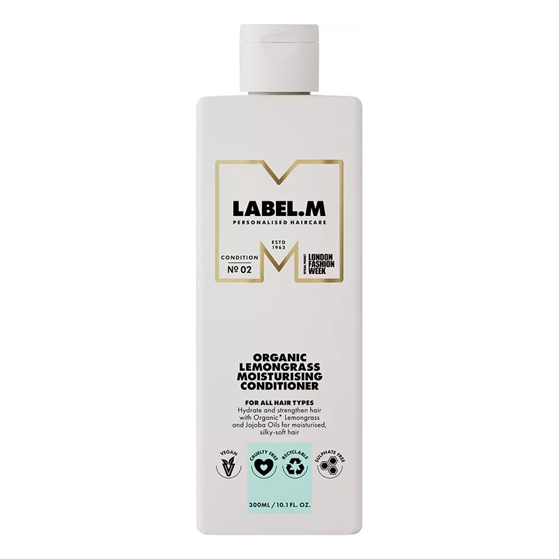 Label.m Organic Lemongrass drėkinantis kondicionierius 300ml