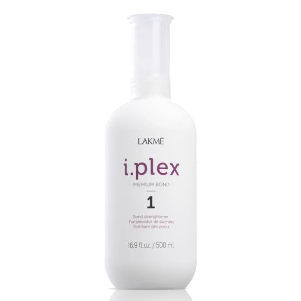 Lakme I.Plex 1 Premium Bond Strengthener sukibimą stiprinanti priemonė 500 ml