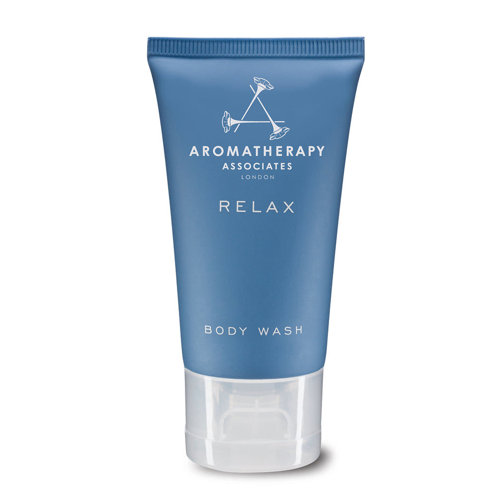 Aromatherapy Associates London Relax atpalaiduojantis kūno prausiklis 40ml mėginukas