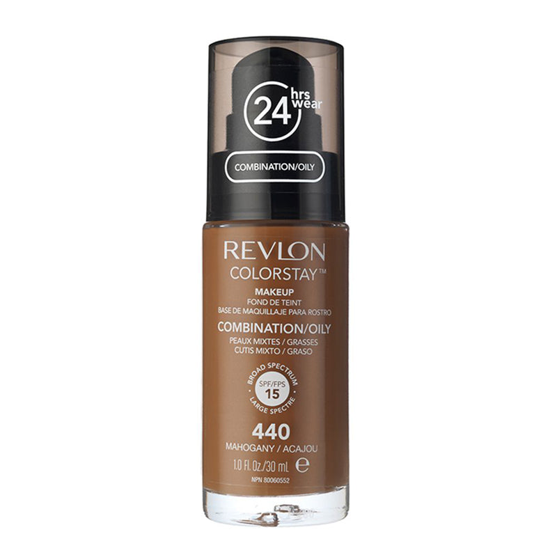 Revlon ColorStay makiažo pagrindas mišriai / riebiai odai 440 Mahogany 30 ml