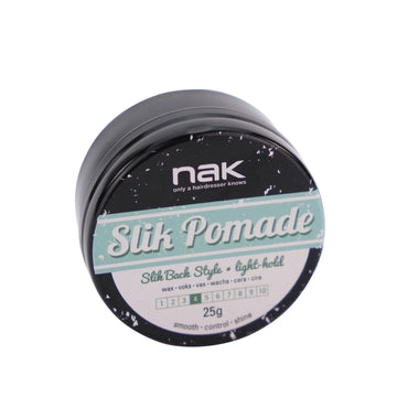 Nak Slik silpnos fiksacijos plaukų formavimo vaškas 25g