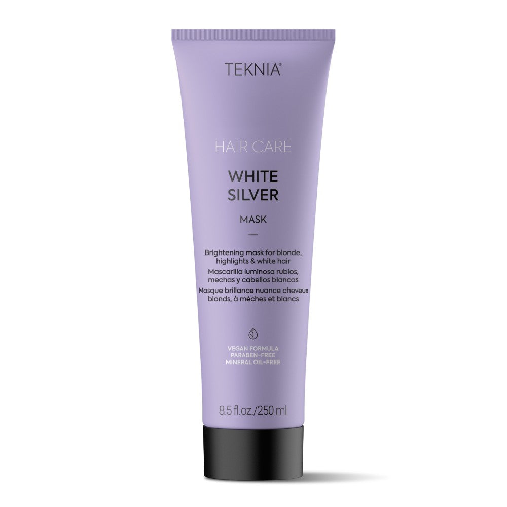 Lakme Teknia White Silver Mask geltonumą neutralizuojanti kaukė 250ml