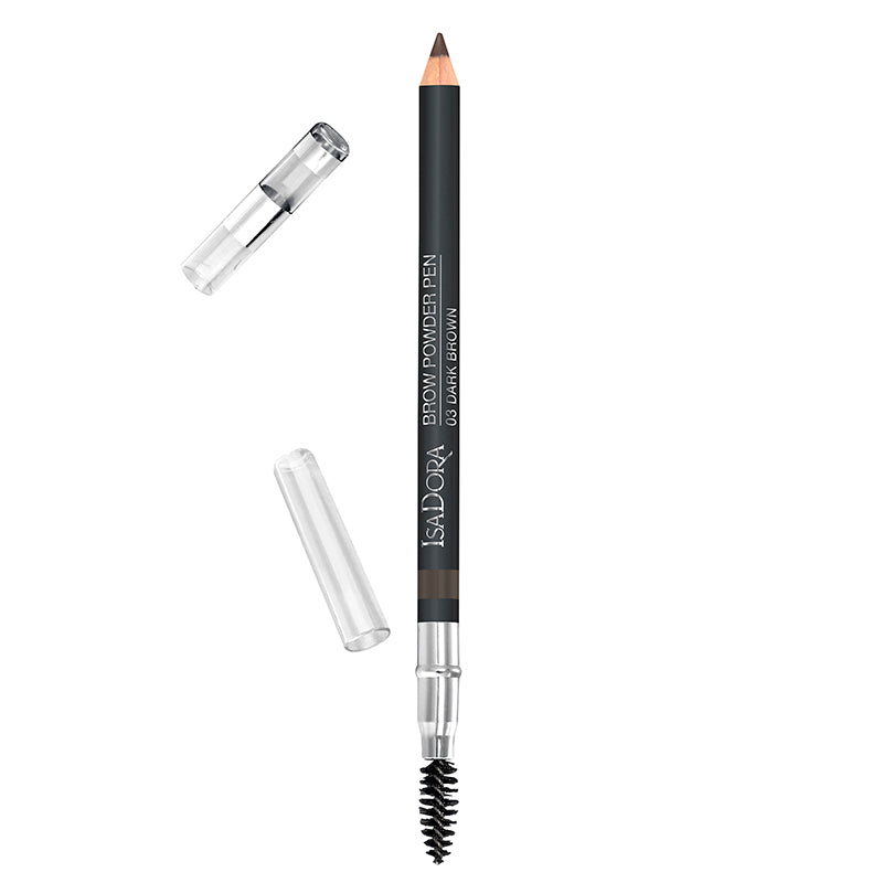 Isadora Brow Powder Pen antakių pieštukas 03 Dark Brown