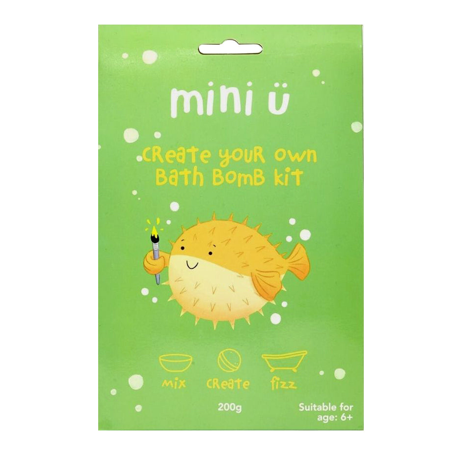 Mini-U “Susikurk savo vonios bombą” rinkinys 200g