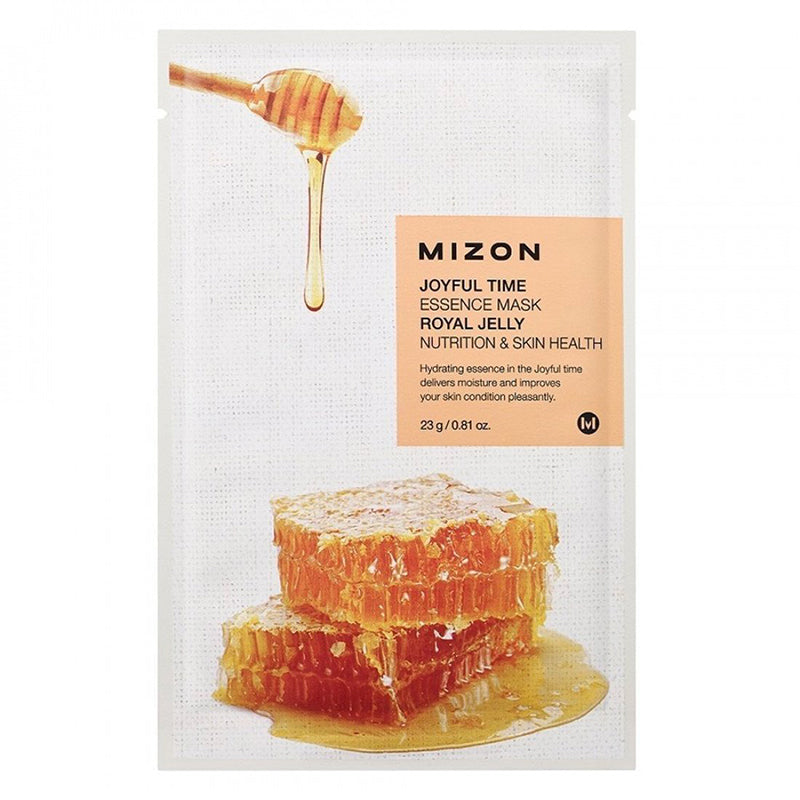 Mizon Joyful Time Essence Mask Royal Jelly lakštinė veido kaukė su bičių pikiu 23g