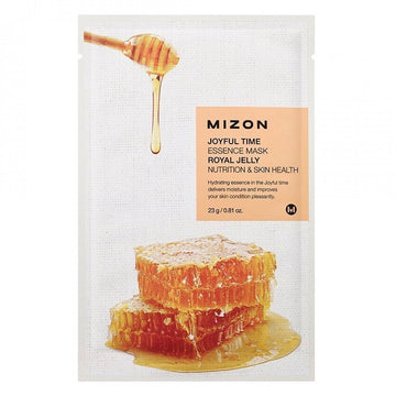Mizon Joyful Time Essence Mask Royal Jelly lakštinė veido kaukė su bičių pikiu 23g
