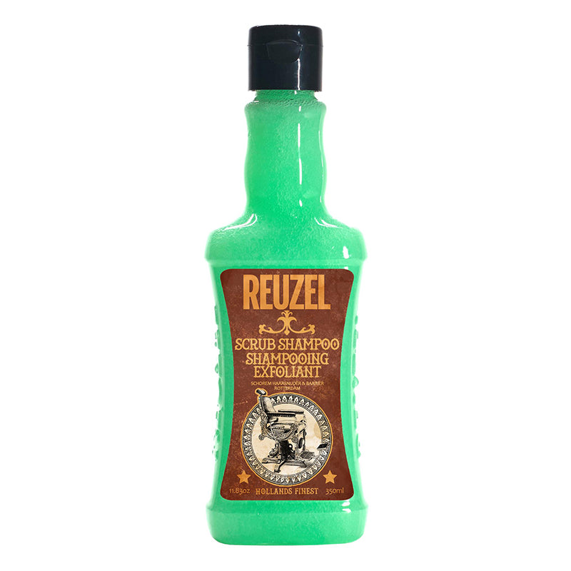 Reuzel Scrub gilaus valymo šveičiamasis plaukų šampūnas 350ml