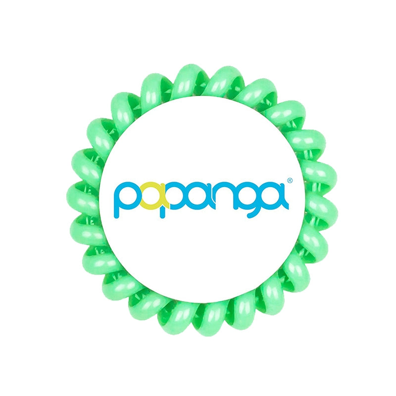 Papanga Classic didelė spiralinė plaukų gumytė Mint Green