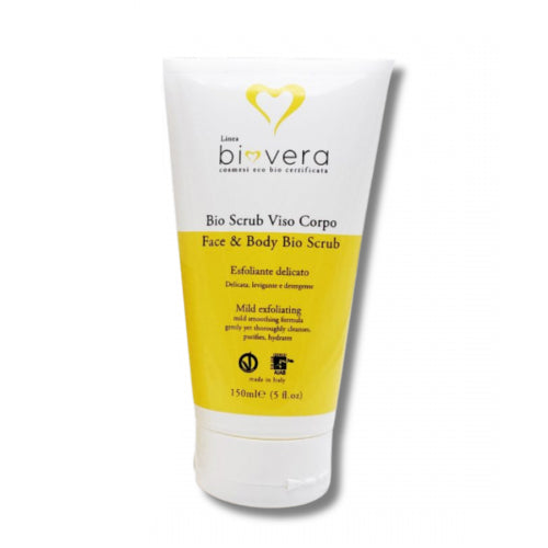 Cosmofarma ekologiškas švelnus veido ir kūno šveitiklis 150ml