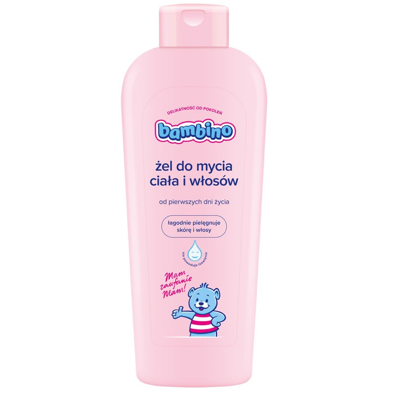Bambino plaukų ir kūno prausiklis kūdikiams 400 ml