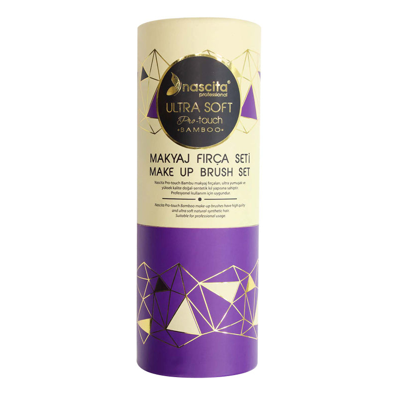 Nascita Bamboo makiažo šepetėlių rinkinys