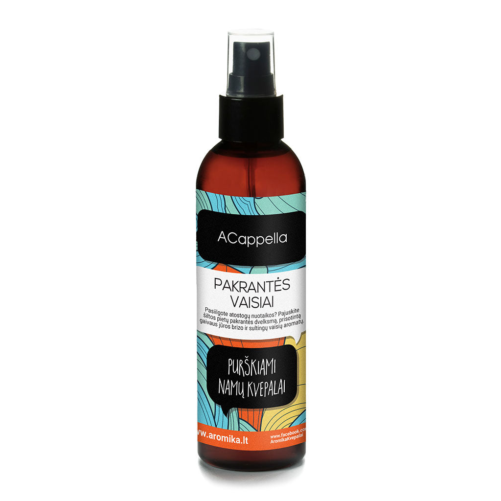 ACappella purškiamas namų kvapas Pakrantės vaisiai 200 ml