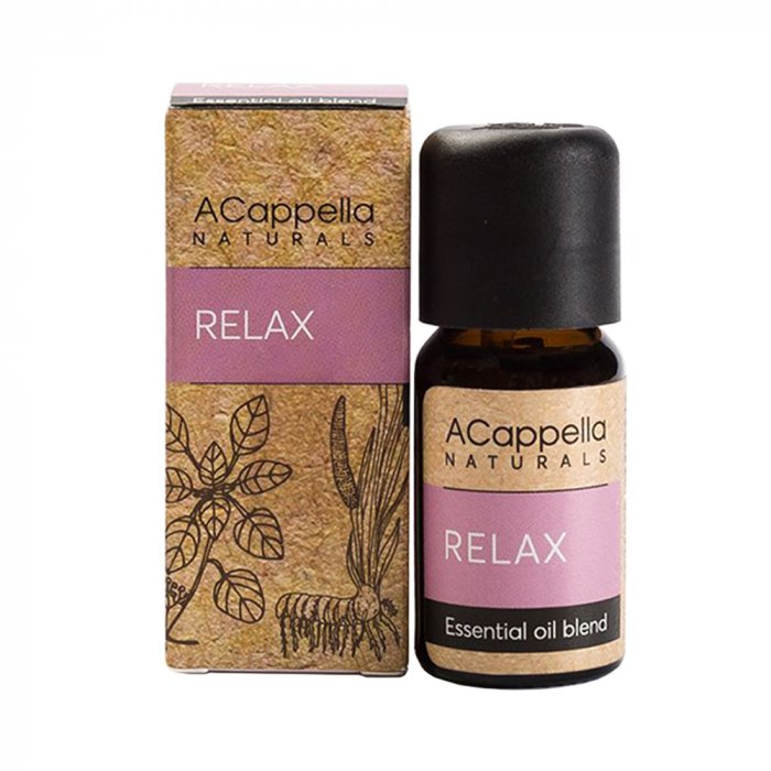 ACappella Naturals eterinių aliejų mišinys atpalaiduojantis RELAX 10 ml